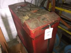 BOC ac/dc oil filled arc welder (not in use) (SOLD AS SCRAP ONLY)