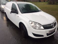 Vauxhall Astra Club 1.7 CDTi car derived van Reg: FH60 DKV DOR: 21/02/2011 V5: Yes MOT: 07/03/19