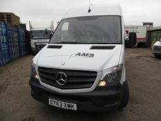 Mercedes Benz Sprinter 313 CDI Diesel panel van Reg: EY63 XWK DOR: 28/09/2013 V5: Yes MOT: 04/01/