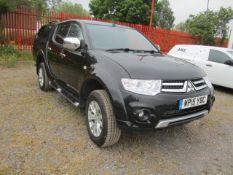 Mitsubishi L200 Warrior LB DCB DI-D Diesel pick up Reg: WP15 YBC DOR: 25/05/2015 V5: No MOT: N/A