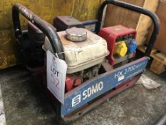 SDMO HX2700 petrol generator