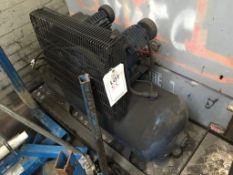 Clarke Air SEV 11C10 air compressor, serial no. 76366