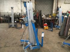 Genie SLA-15 lift, serial number 32331, year of manufacture 2006, thorough examination valid to 28/