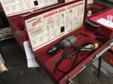 3 x Milwaukee hammer drills