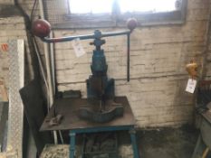 Norton 6DB flypress on stand