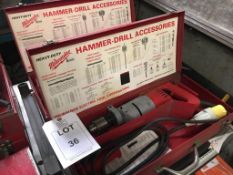 2 x Milwaukee hammer drills