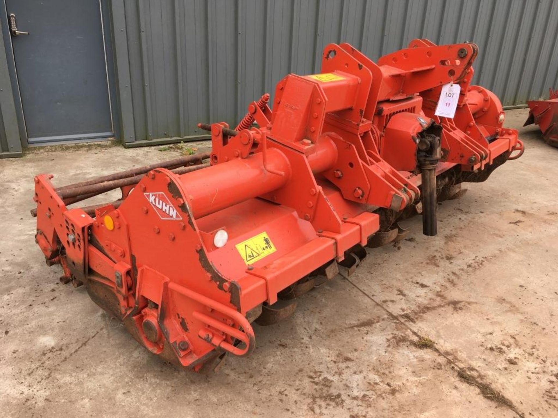 Kuhn Type EL 201-300 rotovator with crumbler roller, serial number: D0388 (2005) - Image 2 of 10