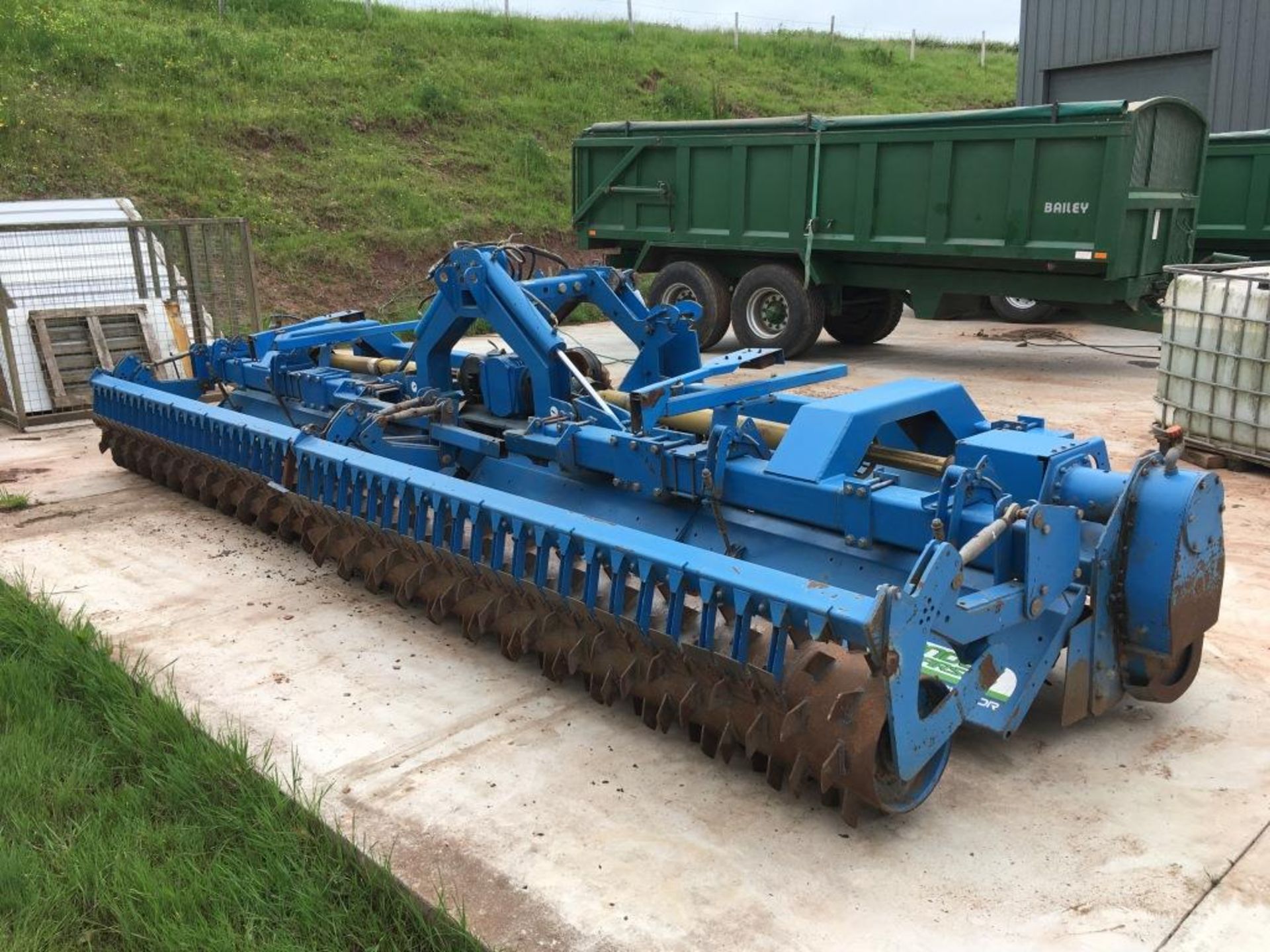 Standen folding rotovator, Type PV400240, serial number: 509 (2008) (missing guarding and damage - Bild 3 aus 16