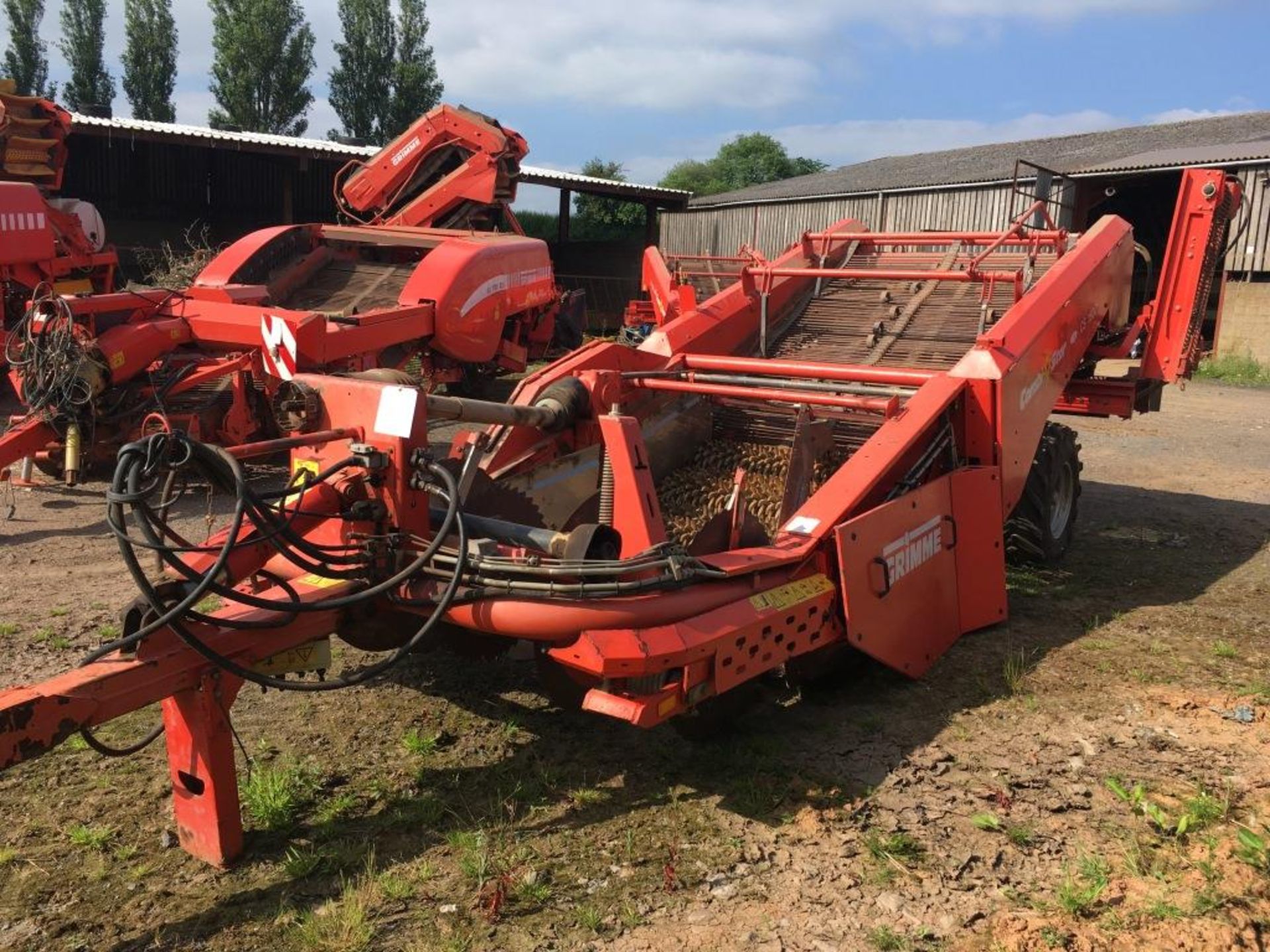 Grimme Combi Star CS 1500 destoner, serial number: 97001040 (2002)