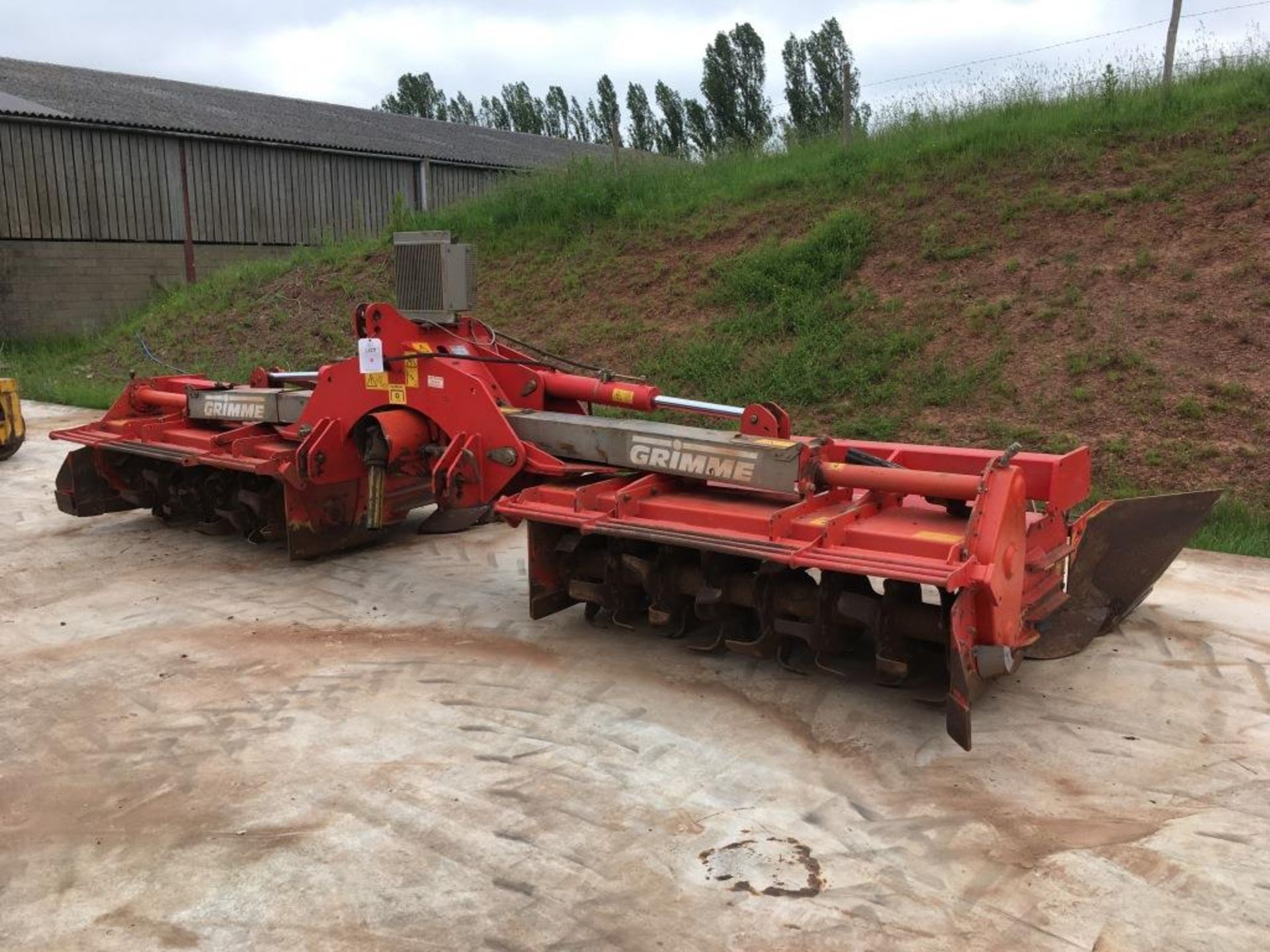 Grimme RT6000, with triple bed CT6000 tillers, serial number: 60000043