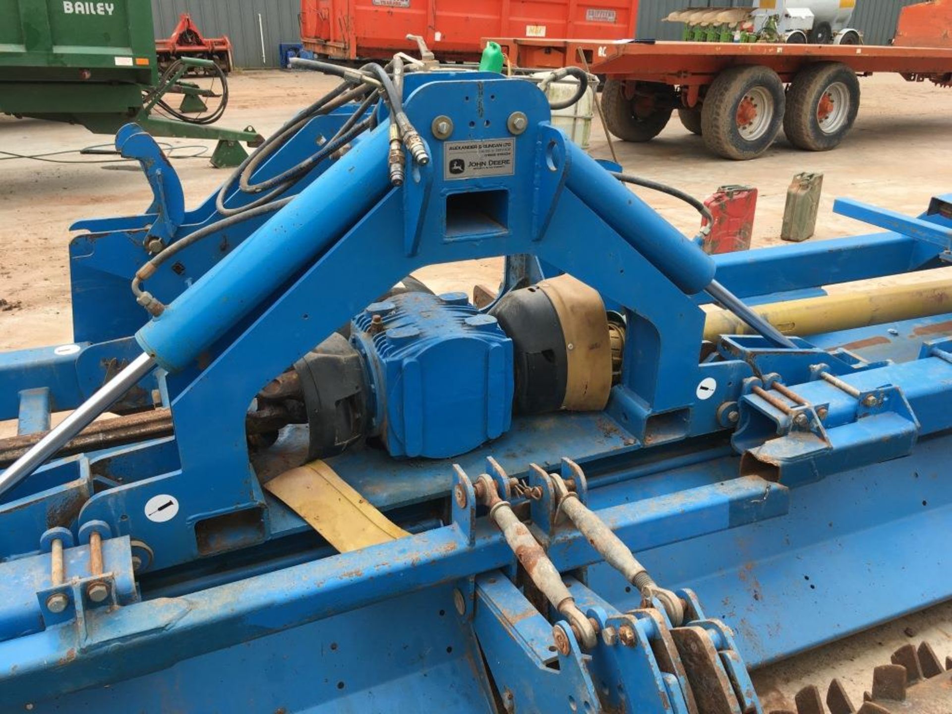 Standen folding rotovator, Type PV400240, serial number: 509 (2008) (missing guarding and damage - Bild 11 aus 16