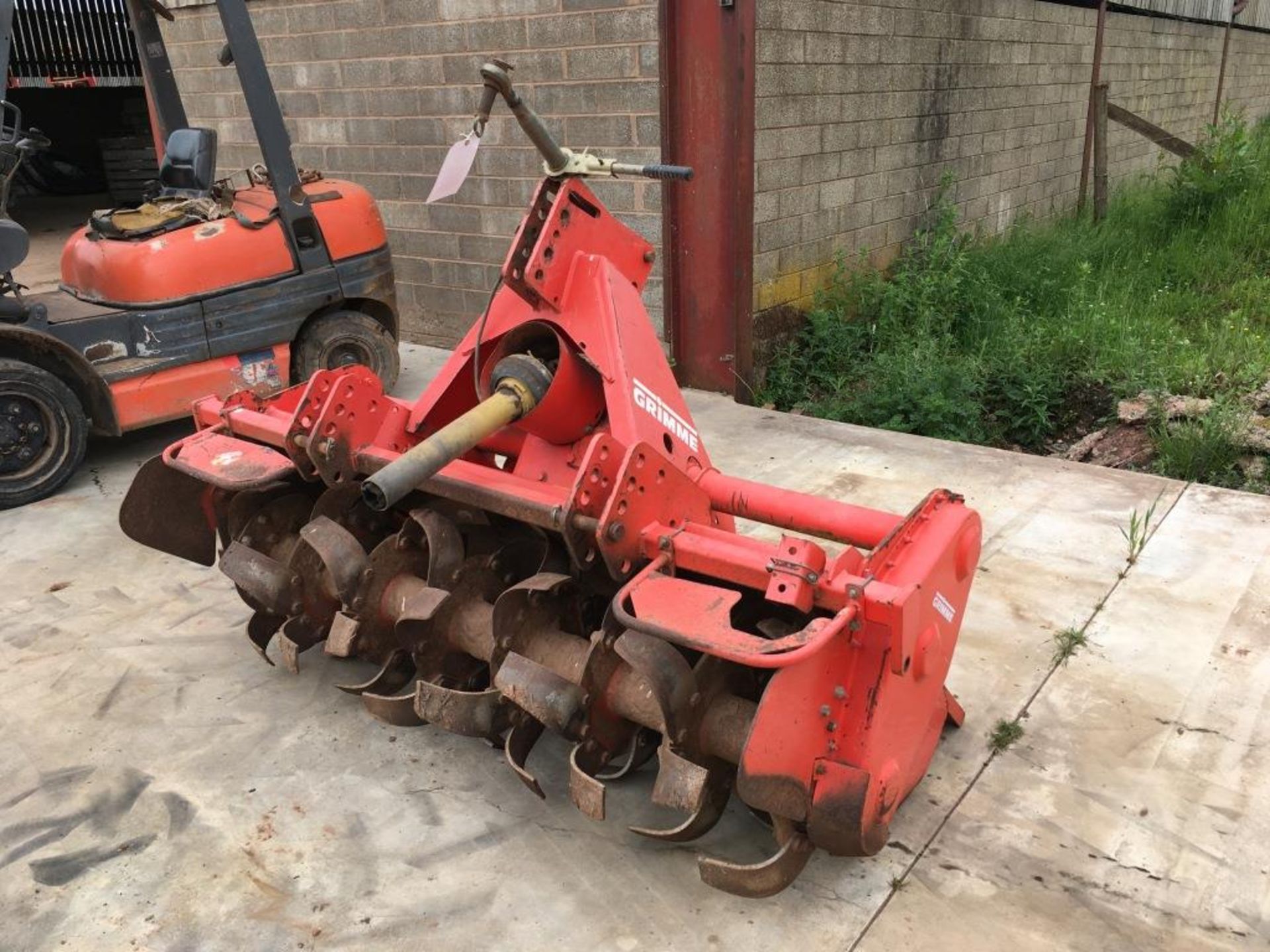 Grimme 6ft rotovator serial number: 141300156