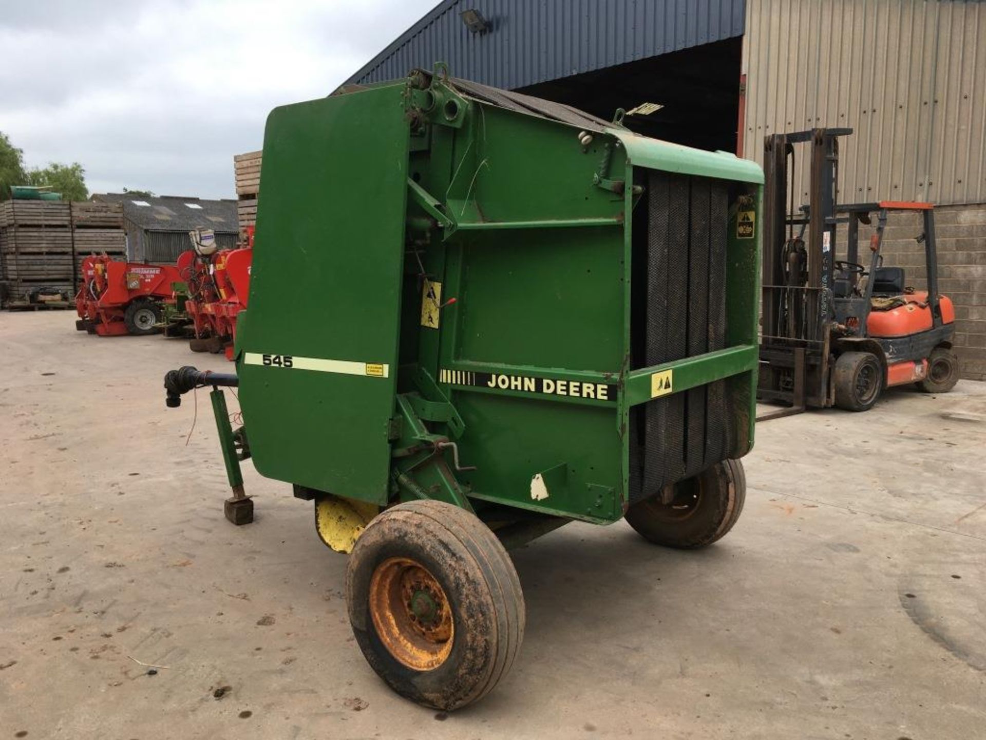 John Deere 545 round baler, serial number: 1750 (1989) - Image 4 of 8