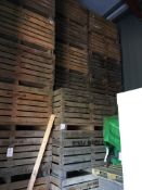 Approximately 307 potato boxes