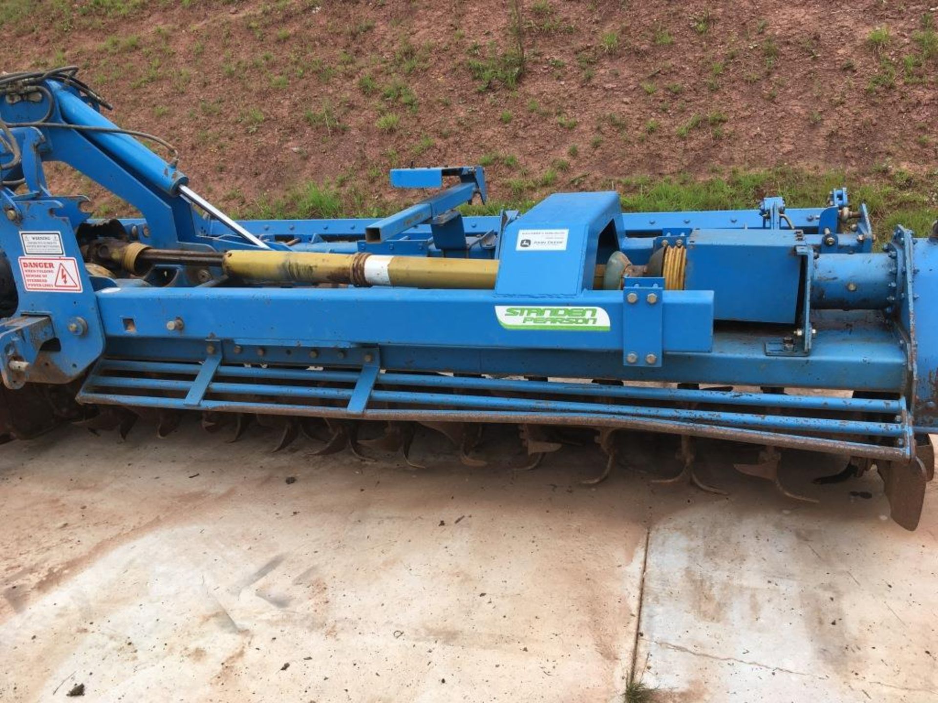 Standen folding rotovator, Type PV400240, serial number: 509 (2008) (missing guarding and damage - Image 5 of 16