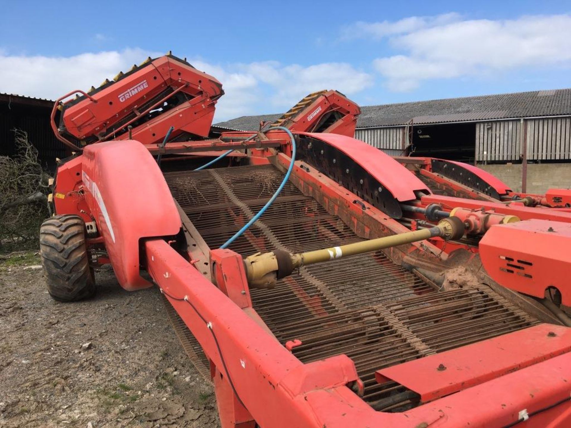 Grimme GZ 1700 two row potato harvester (no plate, advised 2002) - Image 7 of 11