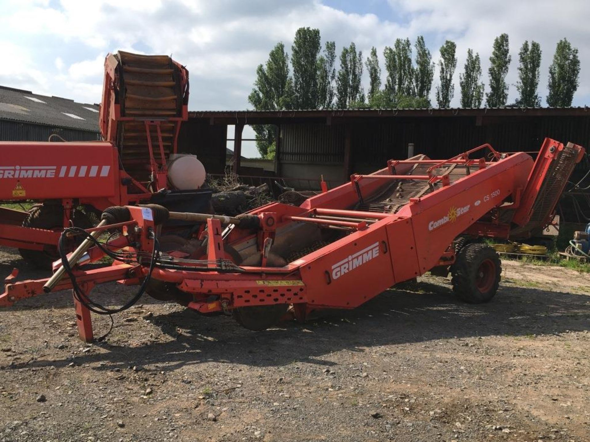 Grimme Combi Star CS 1500 destoner, serial number: 97001039 (2002)