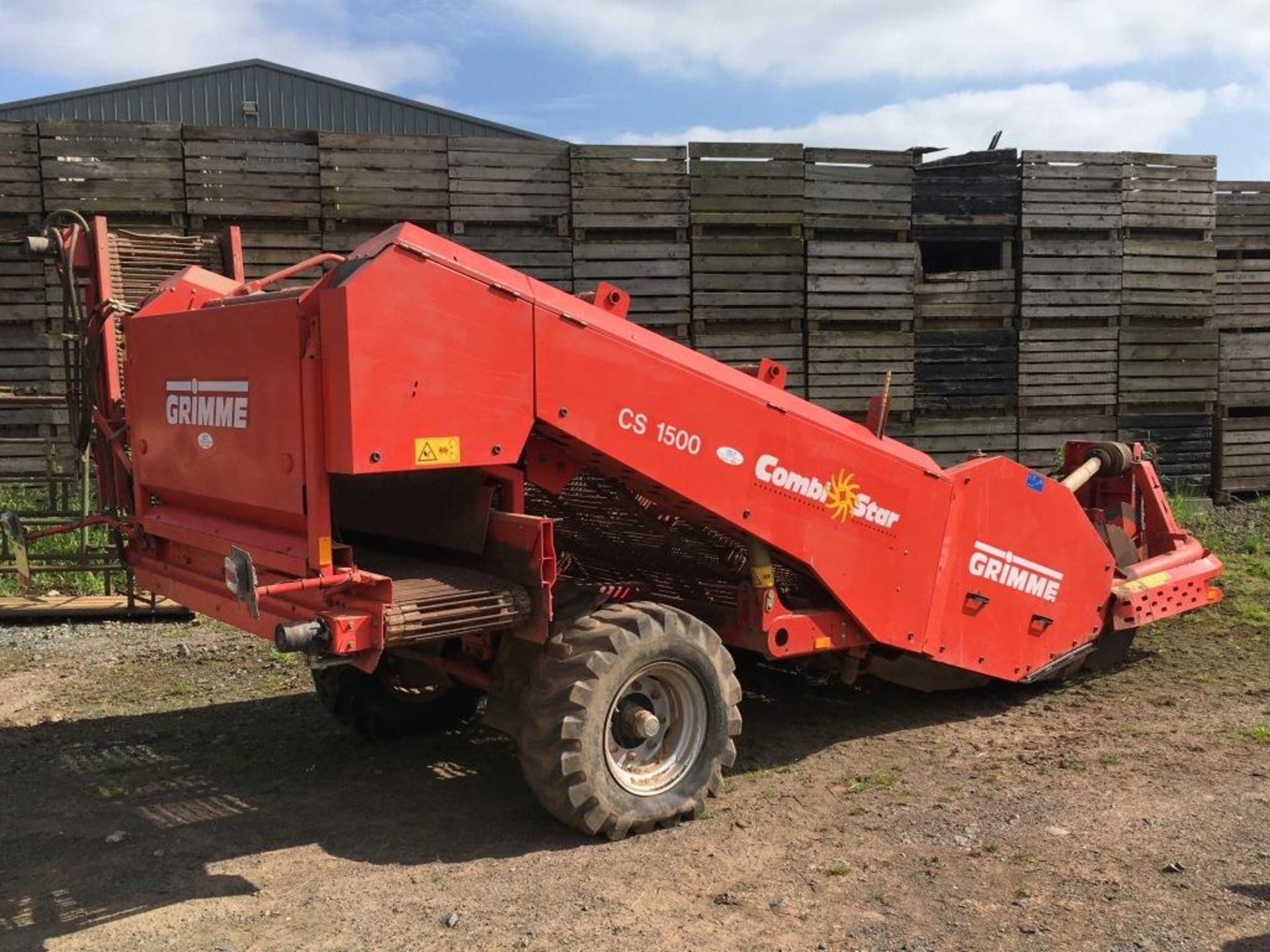 Grimme Combi Star CS 1500 destoner, serial number: 97001040 (2002) - Image 10 of 13