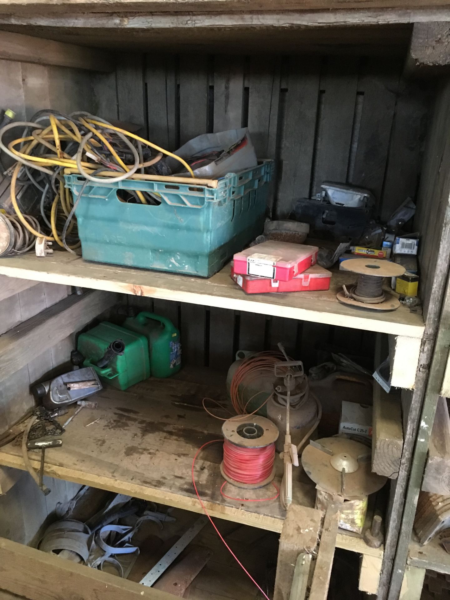 Contents of spares and tools in 4 bays - Image 5 of 5