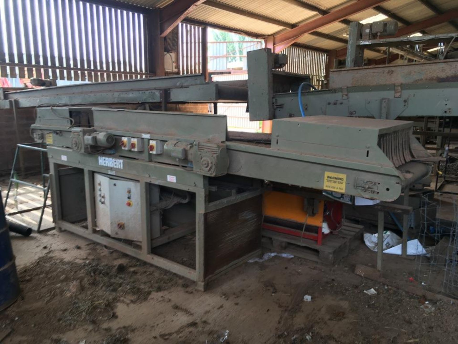 Herbert Contractor 8' twin table potato grader Type: RT, serial number 571 (2004), with Haith - Image 6 of 29