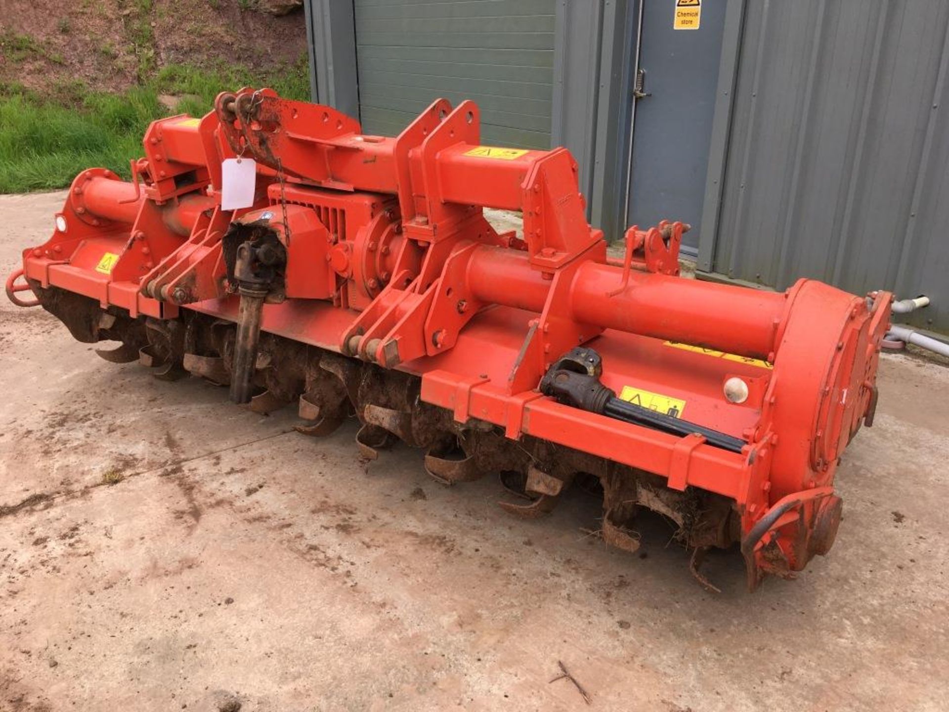 Kuhn Type EL 201-300 rotovator with crumbler roller, serial number: D0388 (2005)