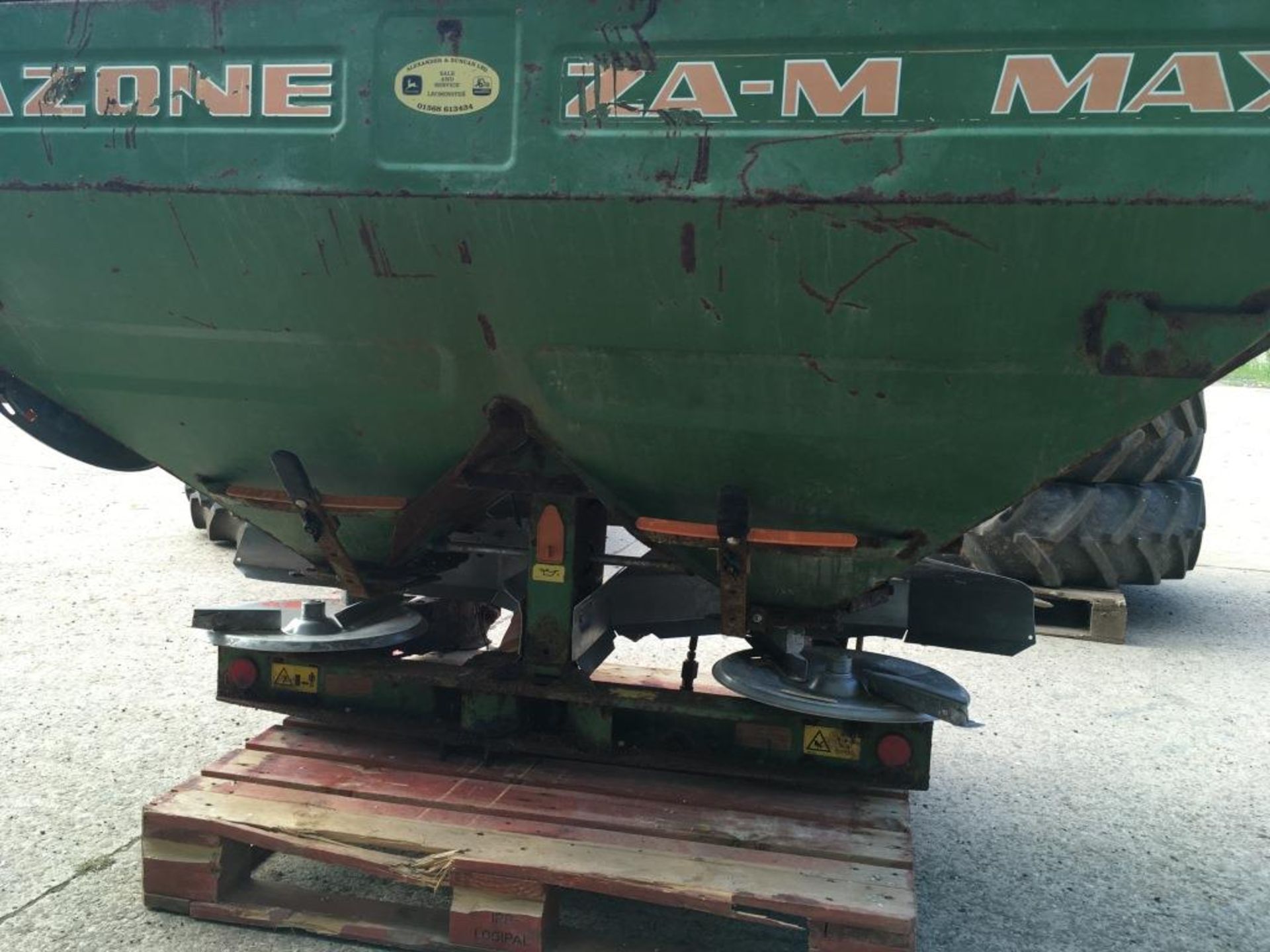 Amazone ZA-M 1500 twin disk fertiliser spreader - Bild 6 aus 10