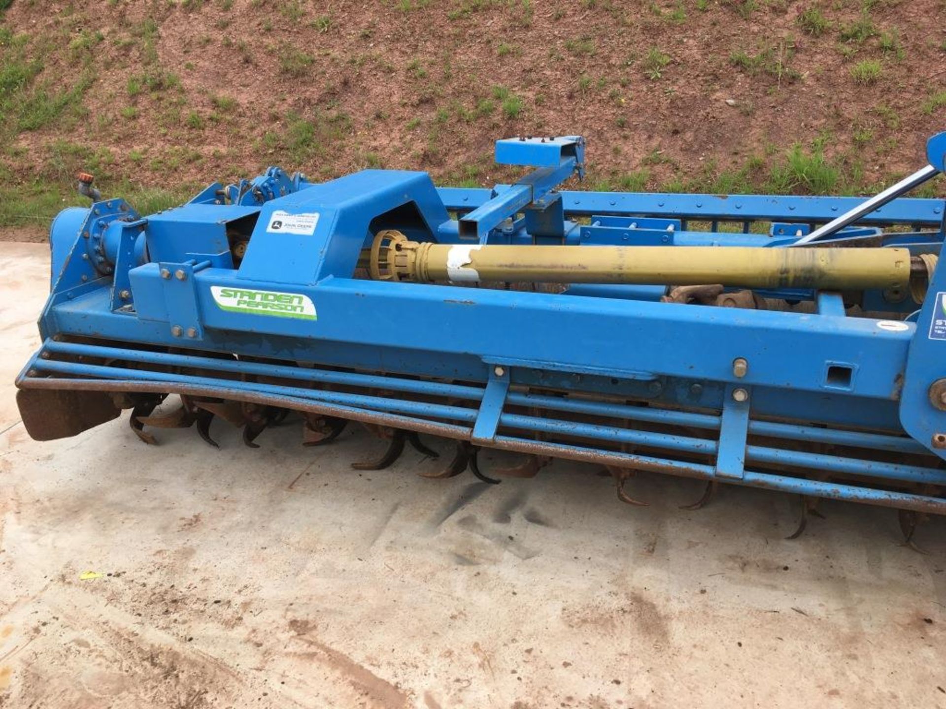 Standen folding rotovator, Type PV400240, serial number: 509 (2008) (missing guarding and damage - Image 7 of 16