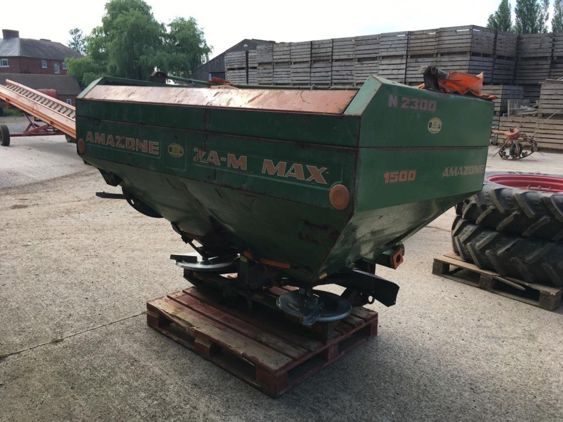 Amazone ZA-M 1500 twin disk fertiliser spreader - Bild 4 aus 10