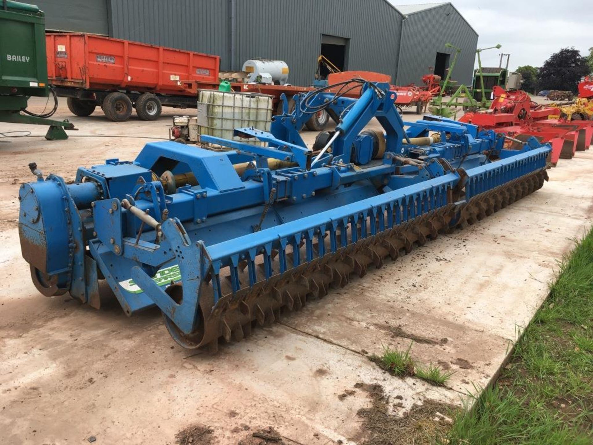 Standen folding rotovator, Type PV400240, serial number: 509 (2008) (missing guarding and damage - Bild 4 aus 16