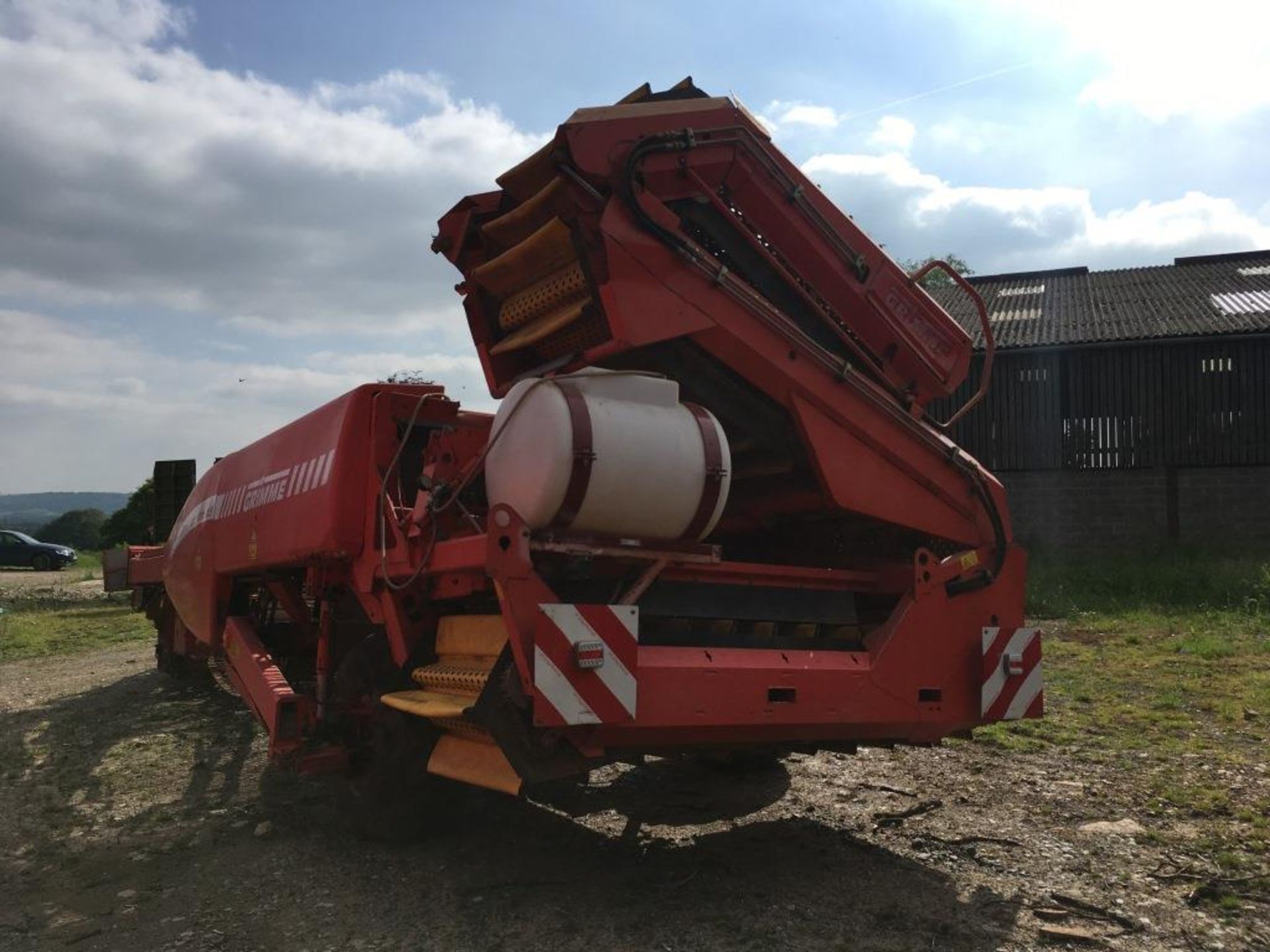 Grimme GZ 1700 two row potato harvester (no plate, advised 2002) - Image 4 of 11
