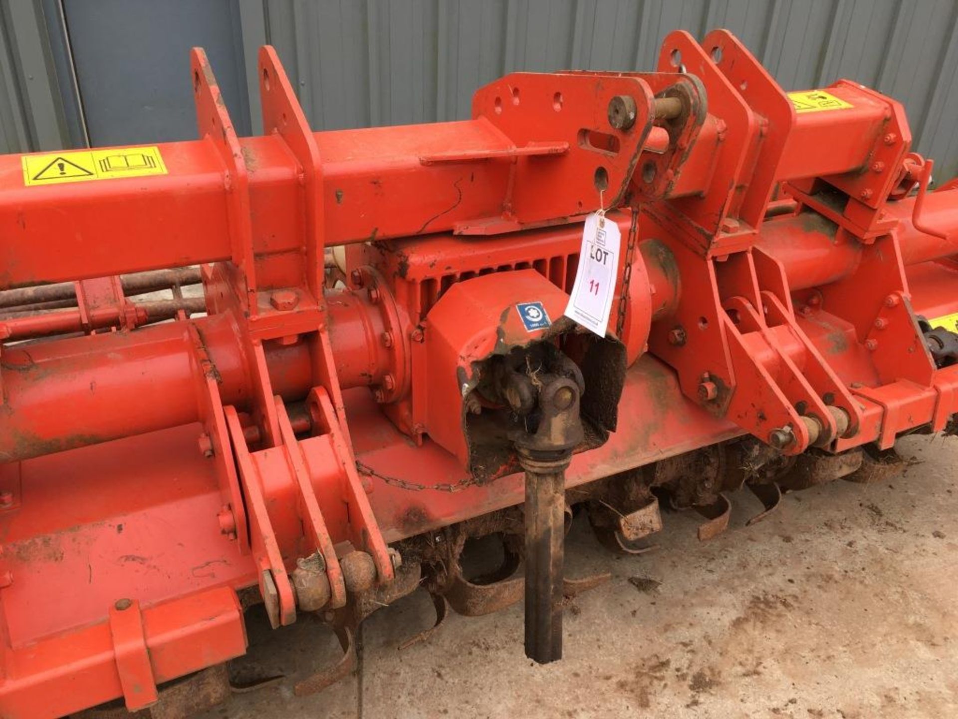 Kuhn Type EL 201-300 rotovator with crumbler roller, serial number: D0388 (2005) - Image 9 of 10