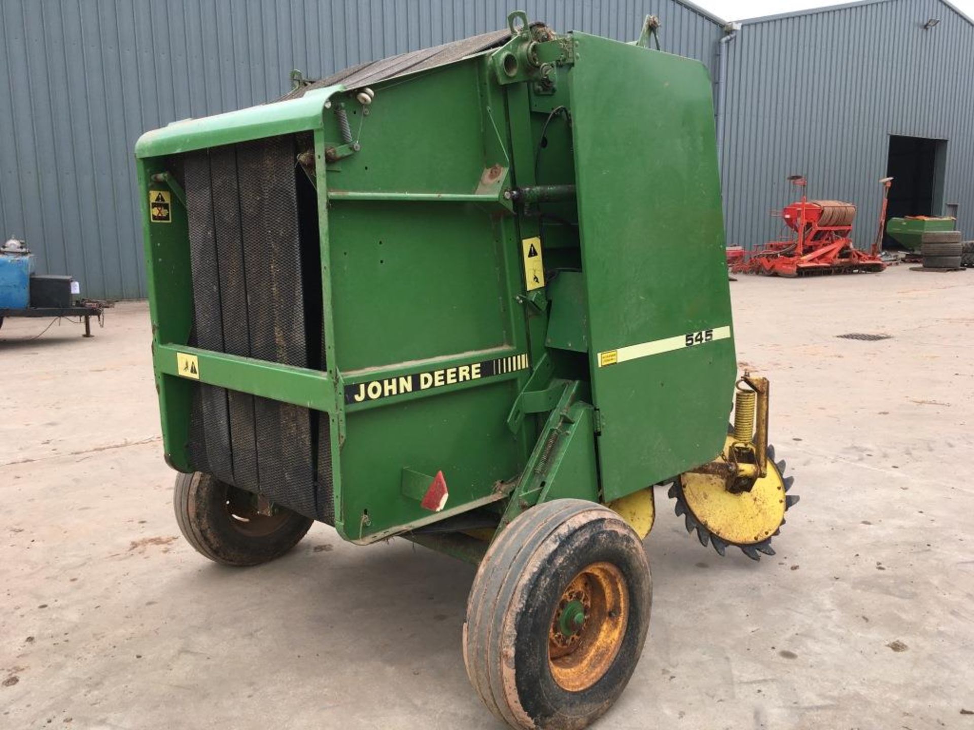 John Deere 545 round baler, serial number: 1750 (1989) - Image 5 of 8