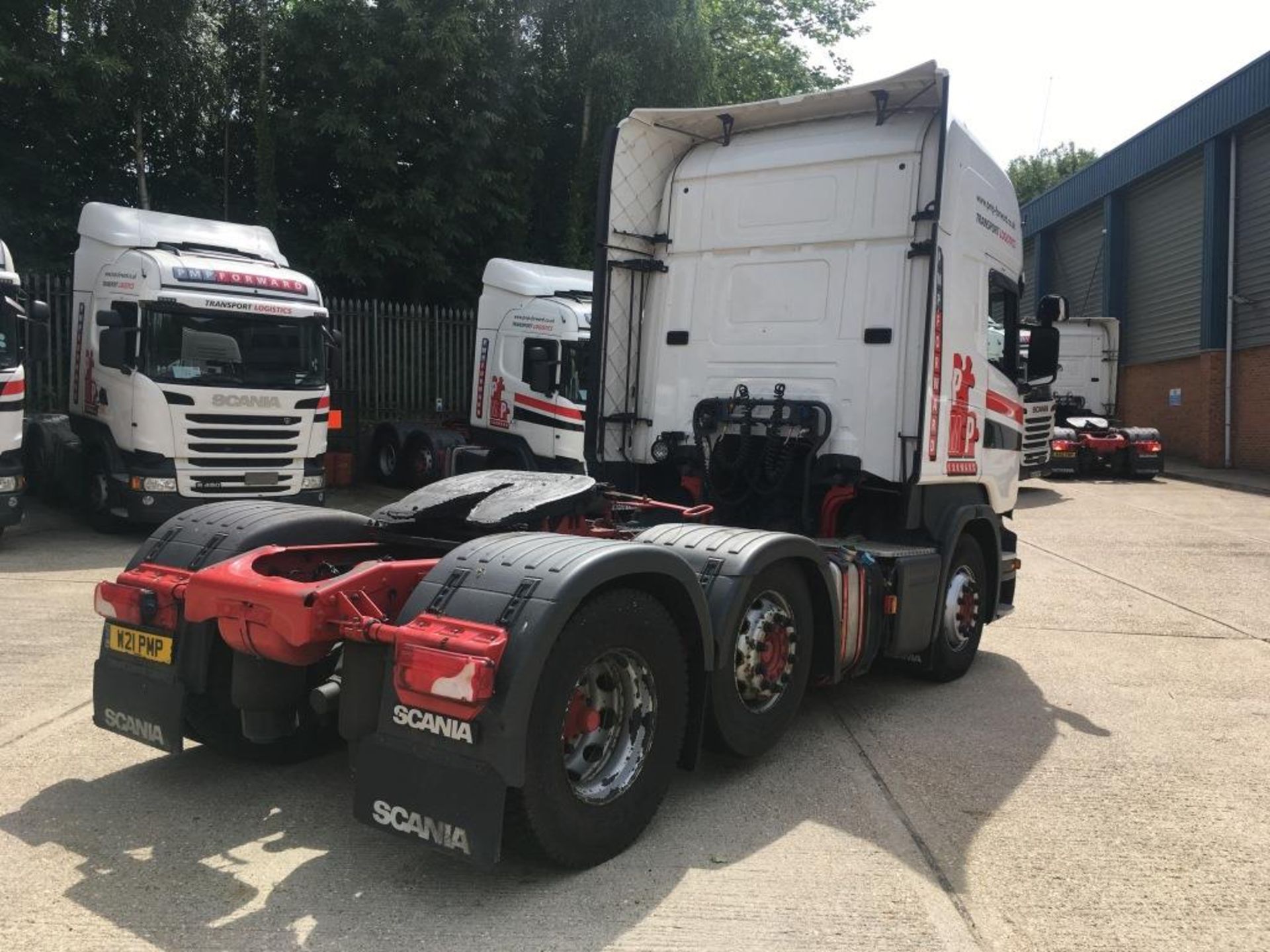 Scania R445 LA 6X2/2MNA Topline tractor unit, 2 Pedal Opticruise Gearbox, Registration number - Bild 6 aus 23