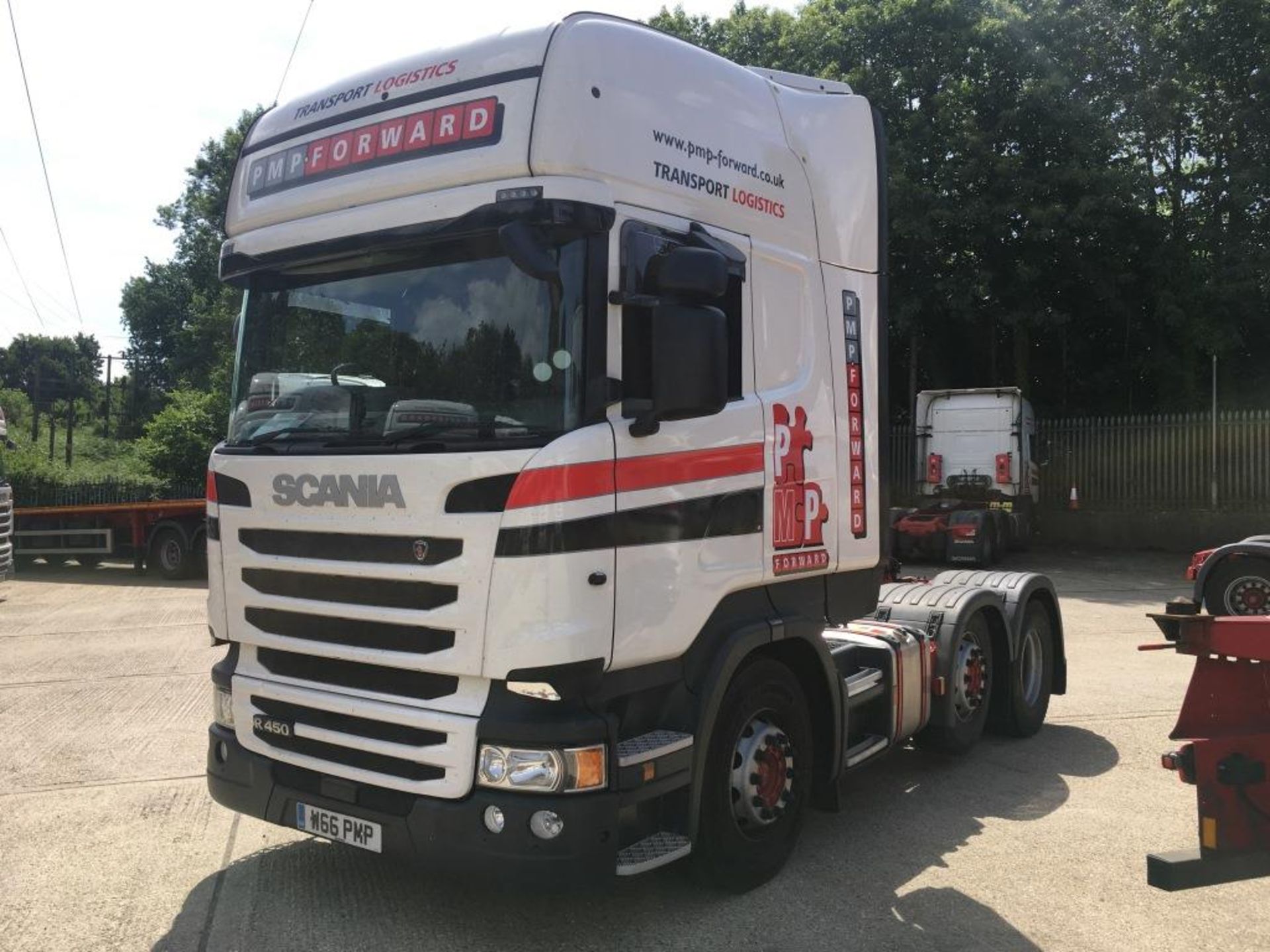 Scania R450 LA 6X2/2MNA Topline tractor unit, 2 Pedal Opticruise Gearbox, Registration number - Bild 3 aus 22