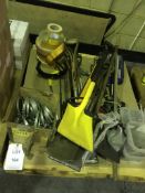 Assorted hand tools and sundries on one pallet. Please note: This lot is located at 6 Dewar Close,