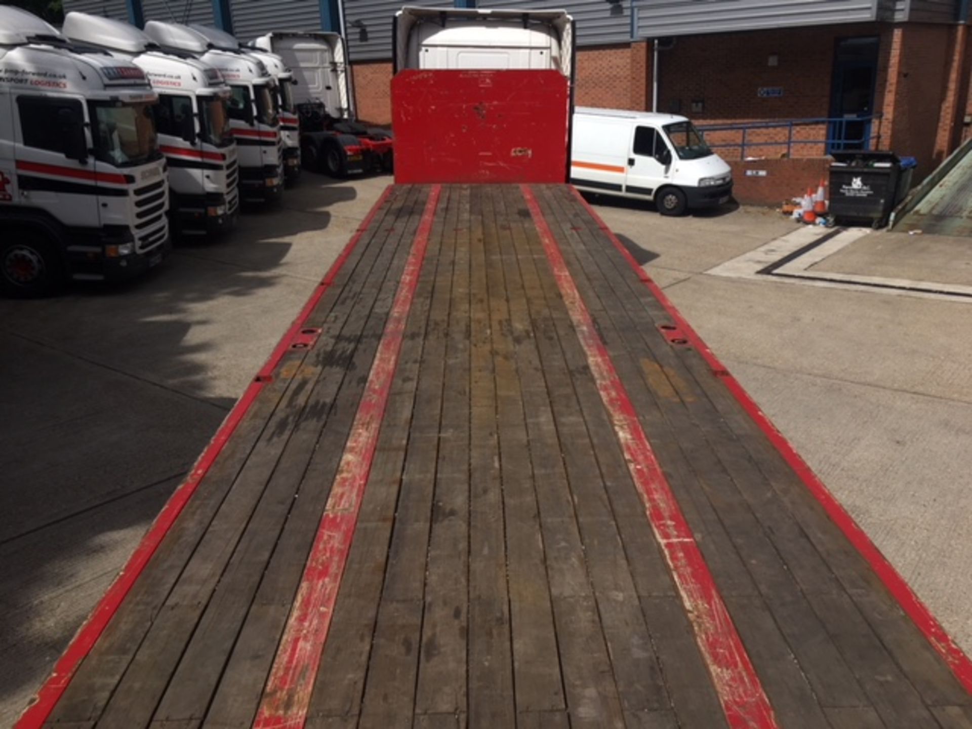 Dennison 13.6m Oil Spec Platform trailer, reference 46177, year of manufacture 2015, 3 x BPW Eco - Image 5 of 15