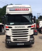 Scania R490 LA 6X2/2MNA Topline tractor unit, 2 Pedal Opticruise Gearbox Retarder, Registration