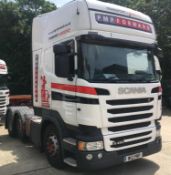 Scania R450 LA 6X2/2MNA Topline tractor unit, 2 Pedal Opticruise Gearbox, Registration number