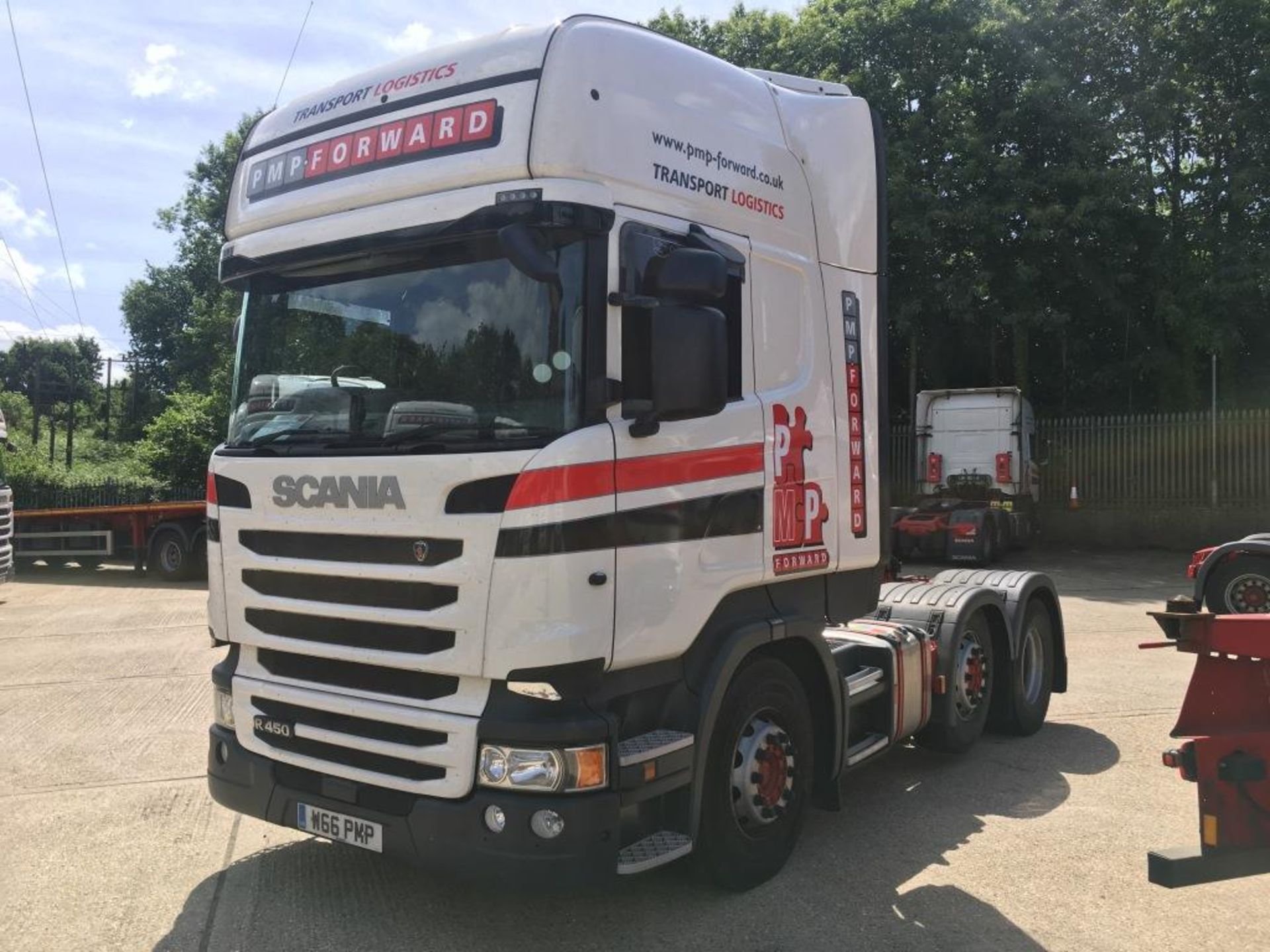 Scania R450 LA 6X2/2MNA Topline tractor unit, 2 Pedal Opticruise Gearbox, Registration number - Bild 4 aus 22