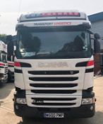 Scania R450 LA 6X2/2MNA High Line tractor unit, 2 Pedal Opticruise Gearbox, Registration number