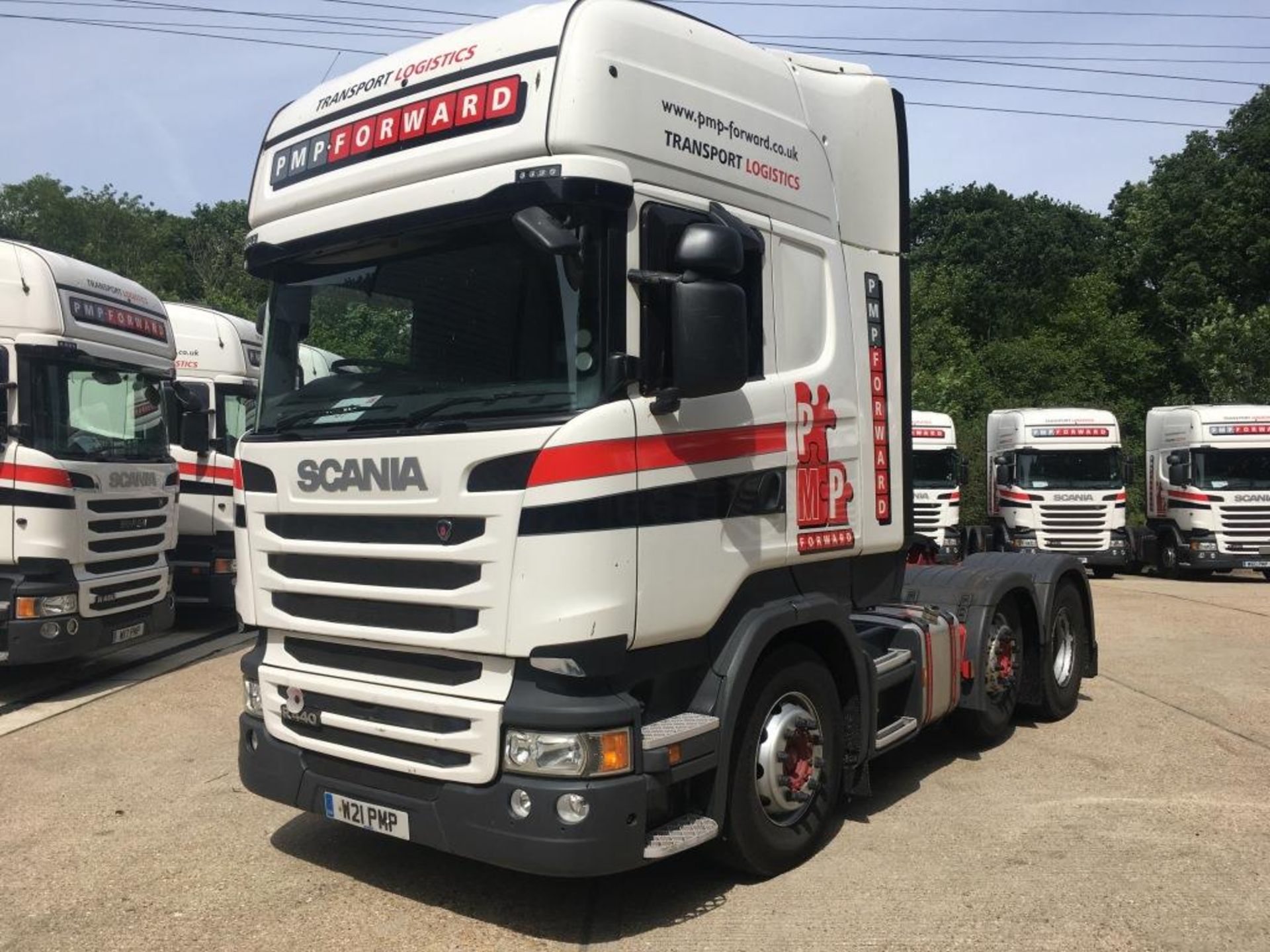 Scania R445 LA 6X2/2MNA Topline tractor unit, 2 Pedal Opticruise Gearbox, Registration number - Bild 3 aus 23