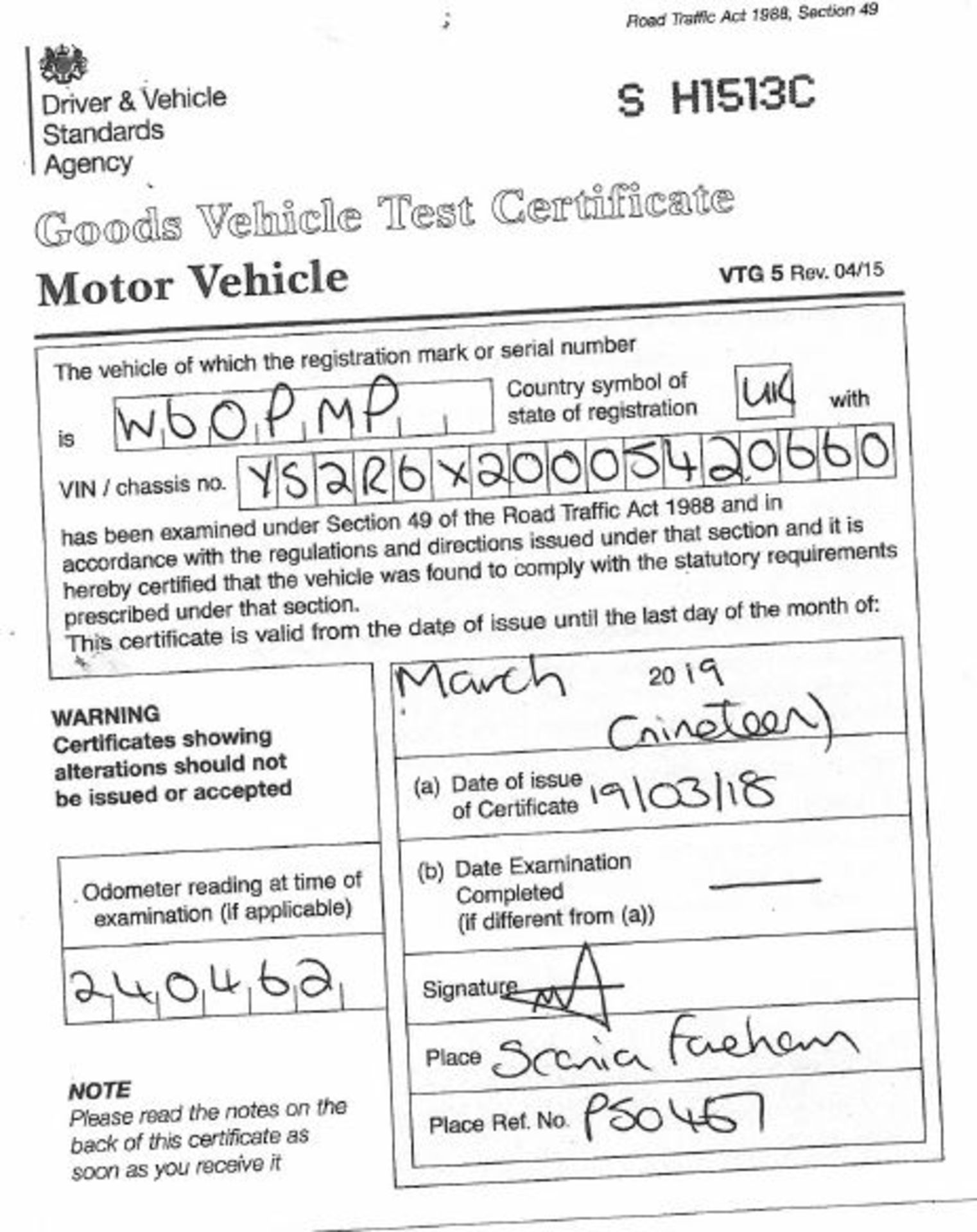 Scania R450 LA 6X2/2MNA Topline tractor unit, 2 Pedal Opticruise Gearbox, Registration number - Bild 17 aus 18