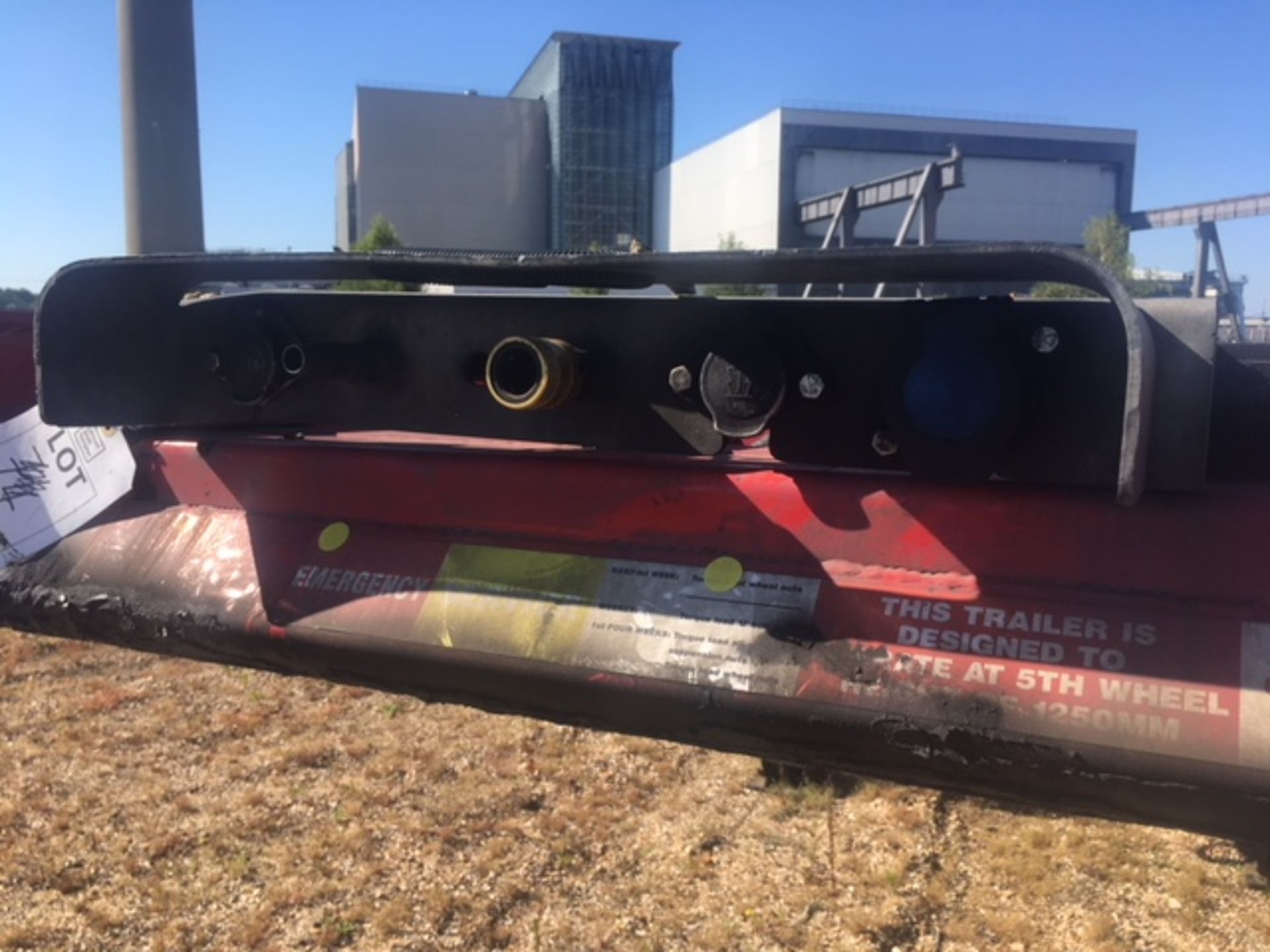 Dennison 14 Lock Sliding Bogie Skeletal trailer, reference 42067, year of manufacture 2014, 3 x - Bild 8 aus 19