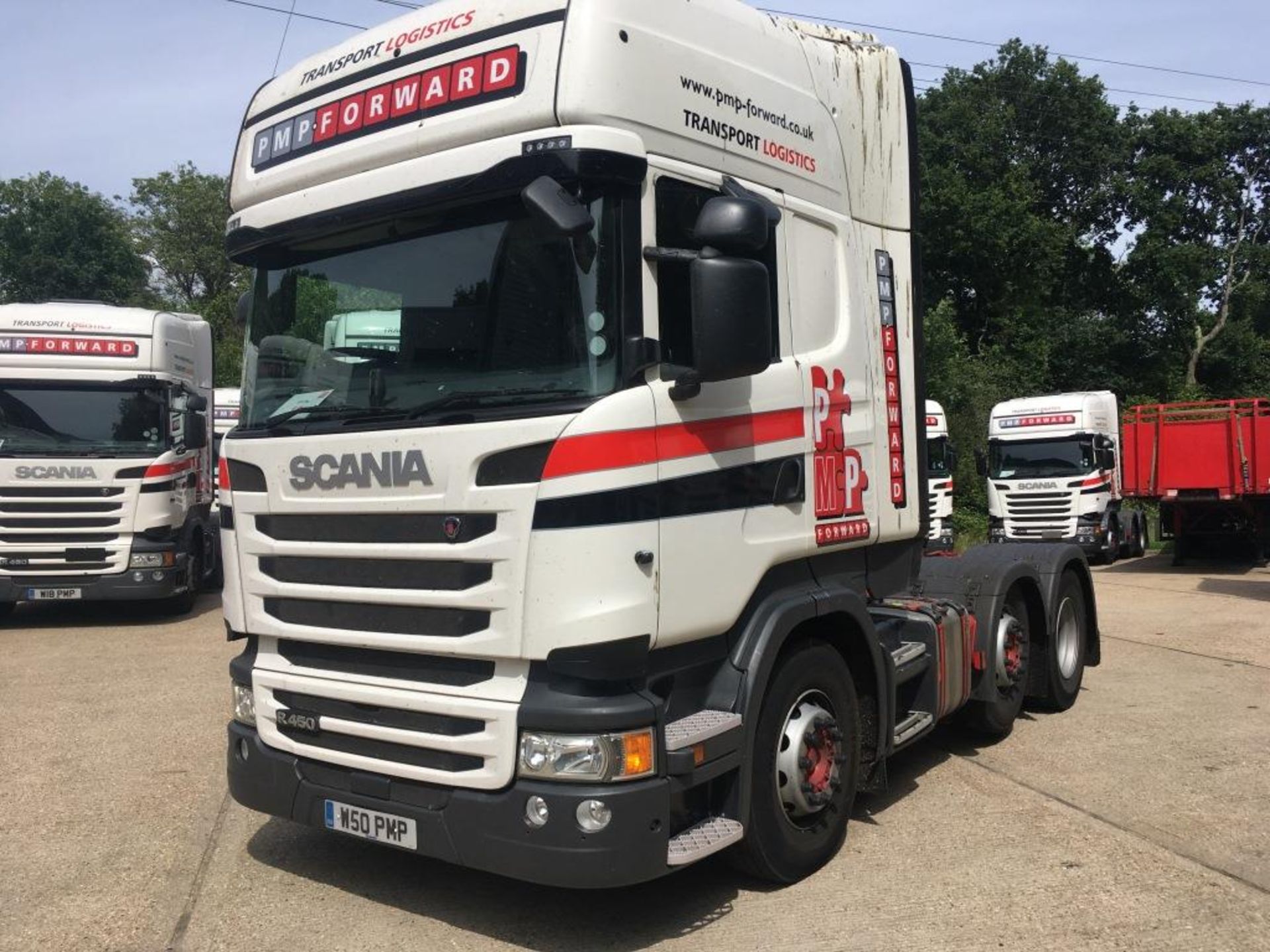 Scania R450 LA 6X2/2MNA Topline tractor unit, 2 Pedal Opticruise Gearbox, Registration number - Image 3 of 17