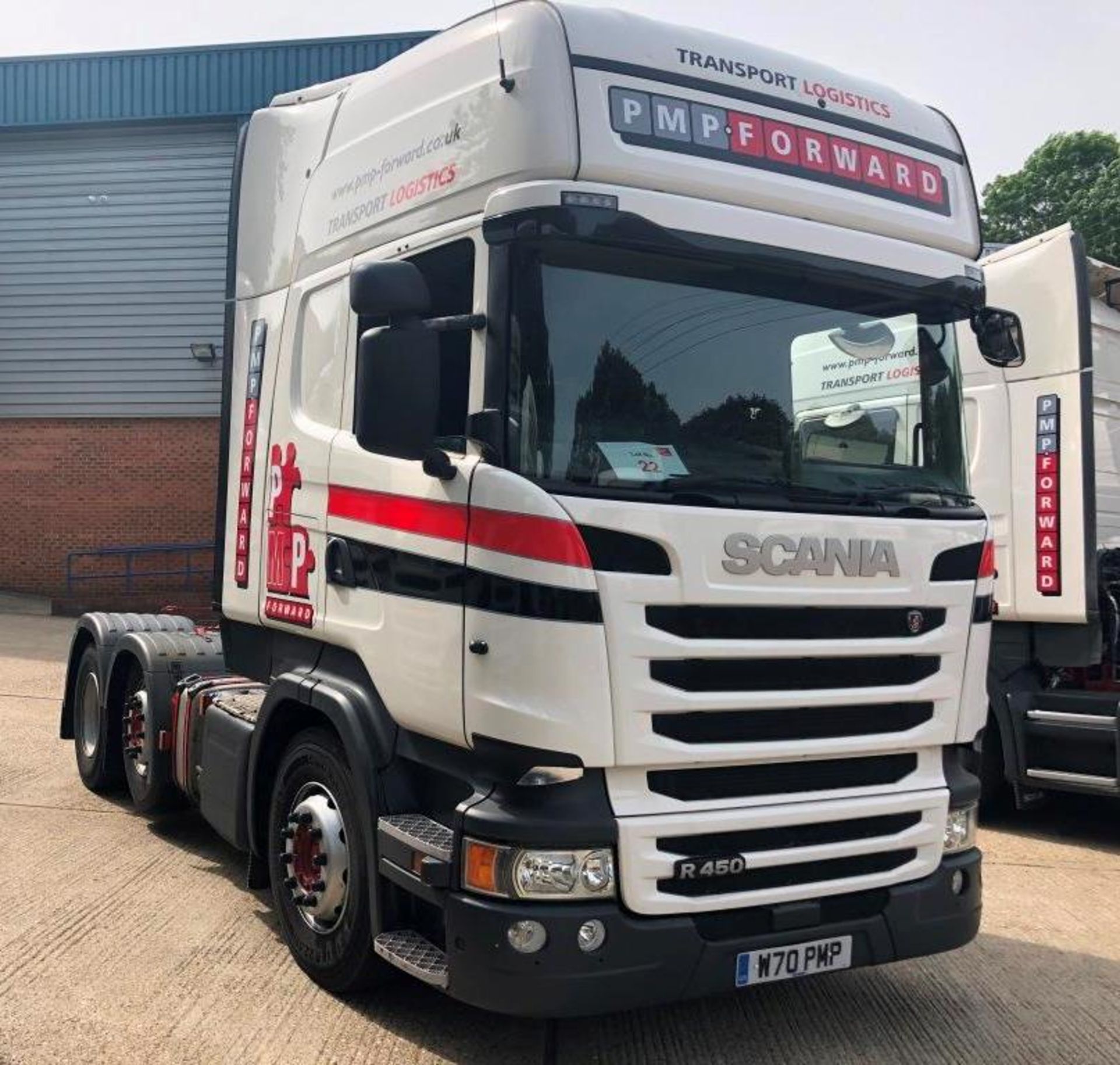 Scania R450 LA 6X2/2MNA Topline tractor unit, 2 Pedal Opticruise Gearbox, Registration number - Image 2 of 16