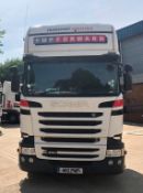 Scania R450 LA 6X2/2MNA Topline tractor unit, 2 Pedal Opticruise Gearbox, Registration number