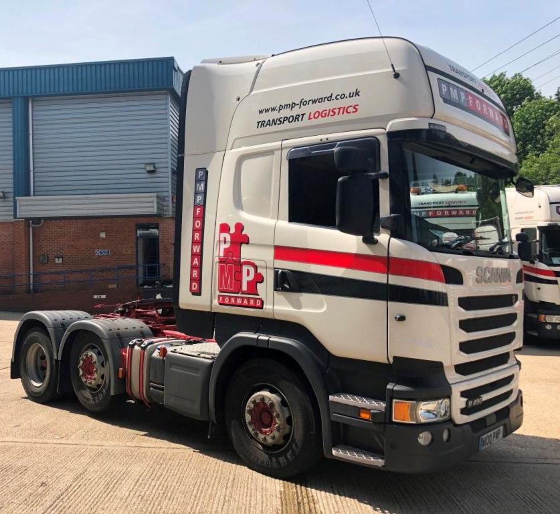 Scania R490 LA 6X2/2MNA Topline tractor unit, 2 Pedal Opticruise Gearbox, Retarder, Registration - Image 2 of 16