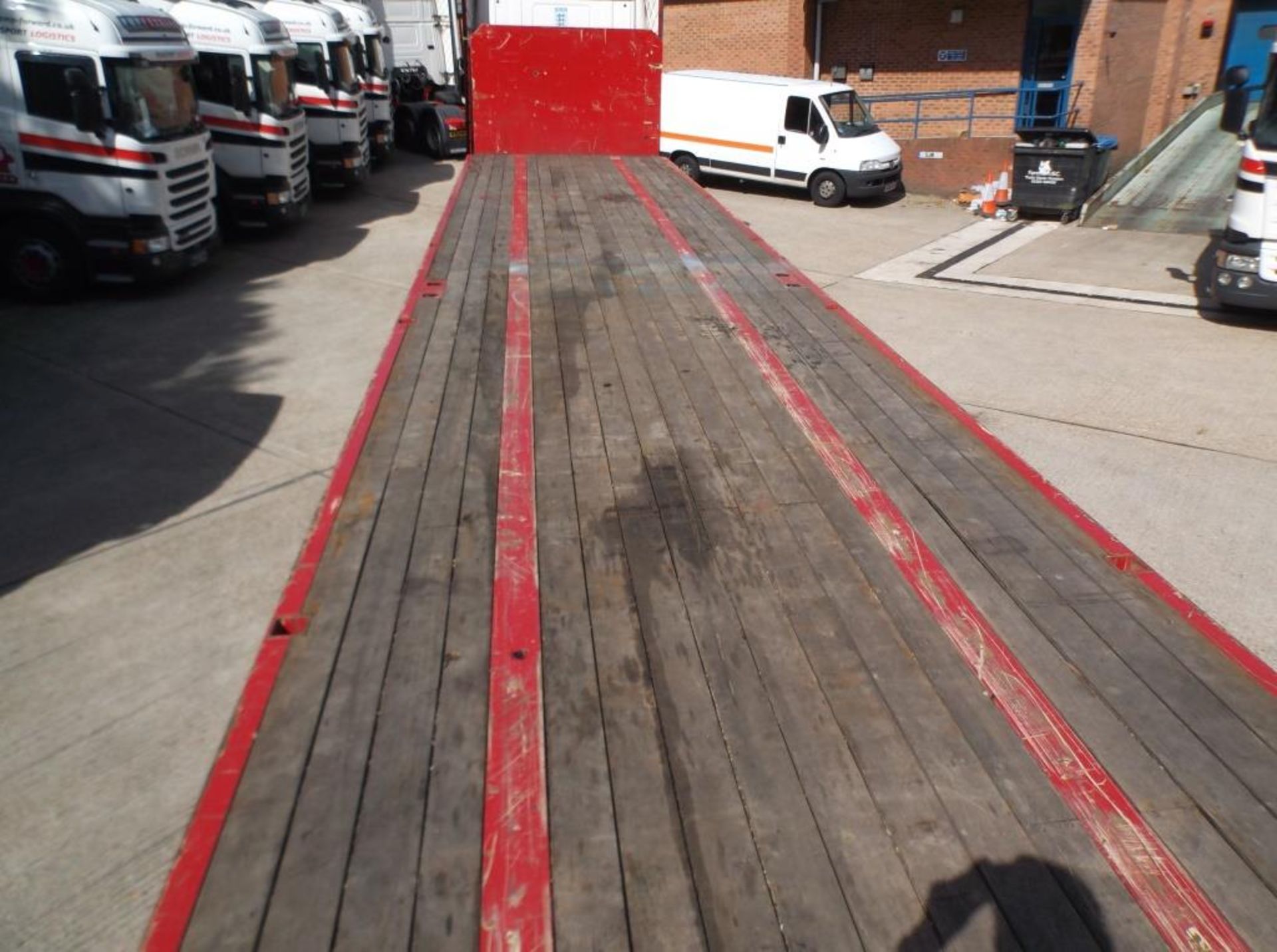 Dennison 13.6m Oil Spec Platform trailer, reference 46178, year of manufacture 2015, 3 x BPW Eco - Image 7 of 14