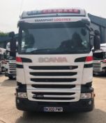 Scania R450 LA 6X2/2MNA High Line tractor unit, 2 Pedal Opticruise Gearbox, Registration number