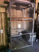 Steel cage. Please note: This lot is located at 6 Dewar Close, Segensworth West, Fareham, Hampshire,